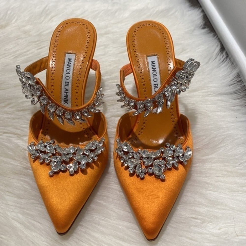 Manolo Blahnik Lurum mule size 36.5EU‎ - Picture 3 of 15